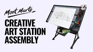 How to assemble the Mont Marte Creative Art Station