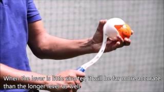 Gautam Gambhir's Practice using Spingball & Speedarm Cricket Ball Thrower