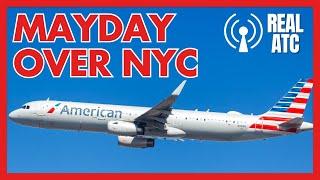 Bird Strike Emergency Over New York City: American Airlines A321