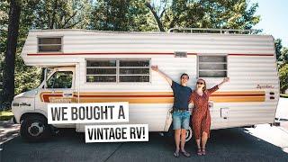 We Bought a Vintage CAMPER VAN RV! Was This a $4000 Mistake??