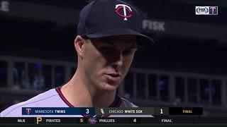 Taylor Rogers gets emotional talking about twin brother who was called up