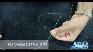 Dropper Rig - How to tie a Paternoster Rig