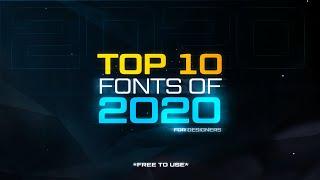 BEST *FREE* Fonts for Designers (2020)