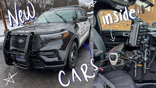 POLICE CAR TOUR 2023 | inside a Ford Explorer patrol vehicle | Stefanie Rose