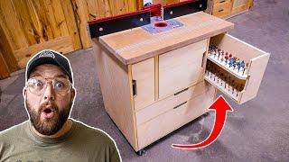 ULTIMATE EASY Router Table Build!