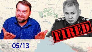 Update from Ukraine | Shoigu Dismissed | Heavy Ruzzian losses | Situation update in Kharkiv