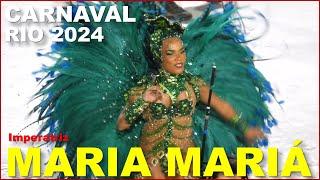 Carnival Rio 2024 - MARIA MARIÁ - Samba Queen - Brazil (4K)