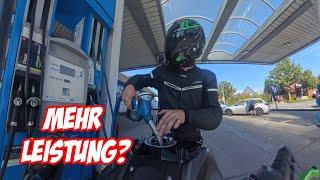 Lohnt sich Super PLUS und Ultimate 102 beim Motorrad? | Der Vergleich | Kawasaki Z900