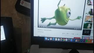 Monster's Inc on my School's Loudspeaker