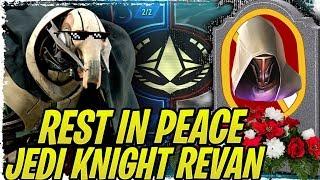 Goodbye Jedi Knight Revan! Grievous Rework 2.0 Buries Jedi Revan - SWGoH