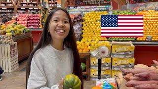 Filipina's First USA  Grocery Store Experience