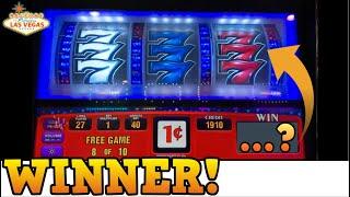 I PUT $20 INTO A SLOT MACHINE & THIS HAPPENED! 