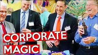 Corporate Magician Amazes - CORPORATE MAGIC 1