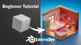 Create an Isometric Bedroom in Blender: Exciting Tutorial for Complete Beginners!