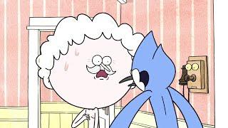 Regular Show - Mordecai Sees Naked Pops