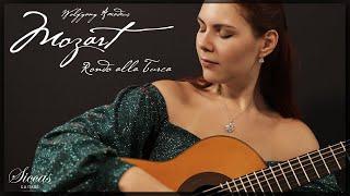 Turkish March MOZART - Rondo Alla Turca on Classical Guitar | VERA DANILINA at Siccas Guitars
