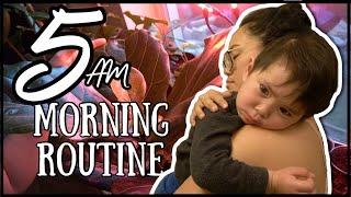 Doctor Mom 5 AM Morning Routine (Silent Music Vlog)