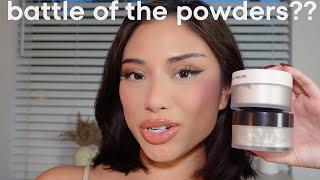 *new* laura mercier ultra-blur vs original loose powder comparison from a pro makeup artist
