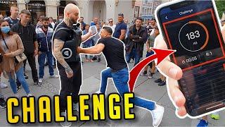 LEBENDER BOXAUTOMAT Challenge.. einer geht KNOCKOUT?! POLIZEI stürmt das Video in MÜNCHEN! RINGLIFE
