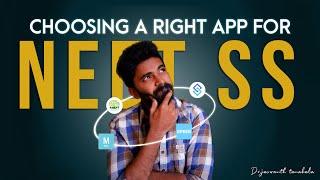 Choosing a Right app for NEET SS  | Dr.JT