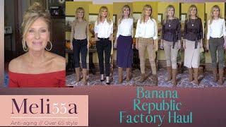 Banana Republic Factory Haul/After 65 Fashion