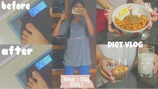 SUB) [diet vlog] almost -5kg in a month| Healthy sustainable diet| Habits to build a lean body 