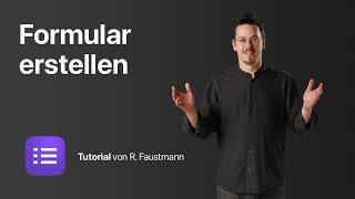 Formular erstellen mit Google Forms auf iMac von Apple