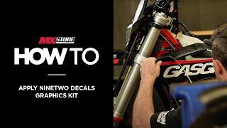 How To Install Dirt Bike Graphics | Tips and Tricks | MXstore