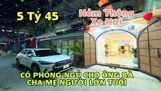 Bán nhà Gò Vấp | Nhà dài 17m rất thoáng , đậu xe hơi trong nhà. Có phòng ngủ dưới trệt cho Cha Mẹ