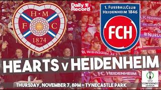 Hearts v Heidenheim TV and live stream details ahead of Europa Conference League match at Tynecastle