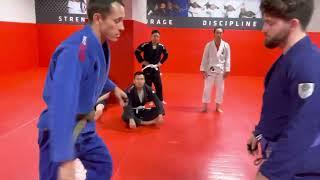 Collar drag takedown variation.