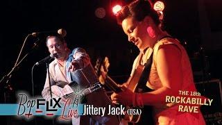 'Heartbreaker' Jittery Jack w/ Miss Amy (Live at the 18th Rockabilly Rave) BOPFLIX