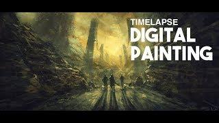 Digital Painting Timelapse - Fantasy Concept Art