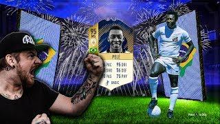 WIR HABEN 95 ICON PELE im PACK !!   Crew TOTY Pack Opening  FIFA 18