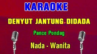 YANG PERTAMA KALI - Pance Pondag | KARAOKE Nada Wanita