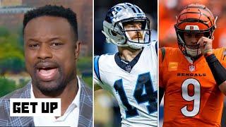 GET UP | "Andy Dalton will hand Joe Burrow an 0-4 start" - Bart Scott prediction Bengals vs Panthers