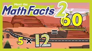 Meet the Math Facts Multiplication & Division - 5 x 12 = 60 | Preschool Prep Company