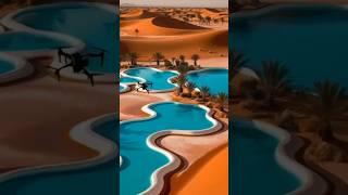 Siwa Oasis: Egypt's Cinematic Drone View #shorts