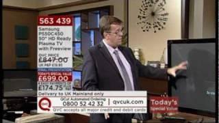 QVC Presenter Breaks 50" Plasma TV