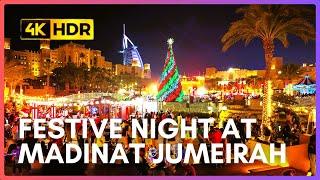 MADINAT JUMEIRAH FESTIVE MARKET 2023: MOST POPULAR IN DUBAI | BURJ AL ARAB ICONIC VIEW WALK TOUR