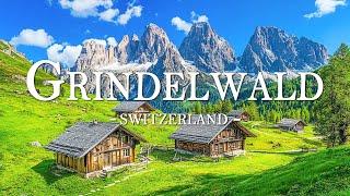 Grindelwald 4K UHD - Enchanting Scenic Relaxation Film With Calming Music - 4K Video Ultra HD