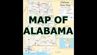 MAP OF ALABAMA