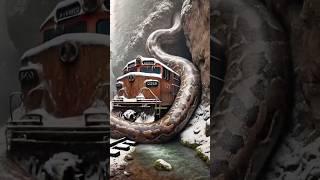 Nature Exploration | Travel Discovered | Abandoned Train (Part4) #shorts #trending #snake