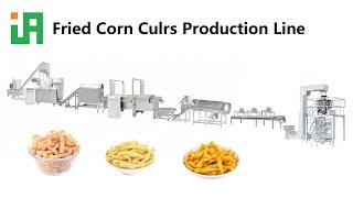 South African Fried Corn Curls (Kurkures, Cheetos, Nik Naks) Production Line