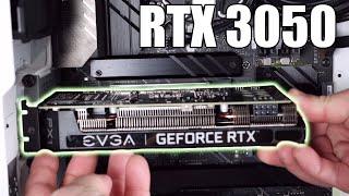 RTX 3050 - Installing the EVGA Geforce RTX 3050 Graphics Card - Unboxing and Install