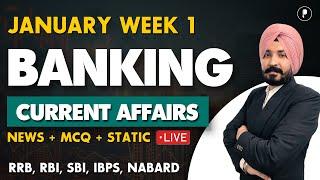 Weekly Banking Current Affairs | January 2025 Current Affairs | Week 1 | Parcham Classes