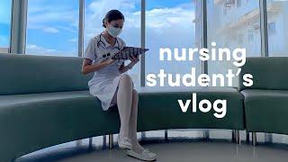 NURSING DIARIES 🩺: 3 am grwm, duty at the medical ward, study with me 