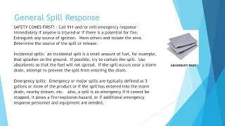 Spill Prevention and Response 2023