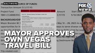 Baltimore mayor approves own Vegas travel bill, critics call for reform