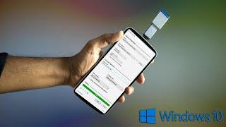 How to make windows boot-able pendrive Using your phone